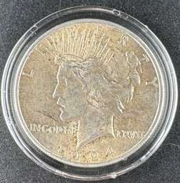 1924 Silver Peace Dollar