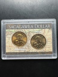 2005 Philadelphia And Denver Sacagawea Dollars