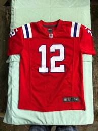 Tom Brady #12 New England Patriots Nike On Field Jersey Shirt - Displayed Only Never Worn - M