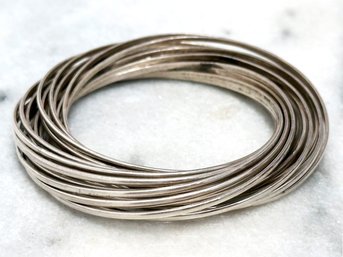 Modern Sterling Silver Bangles