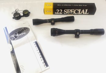 Two BSA Optics- .22 Air Rifle Scopes, 4X32mm With One Special Model