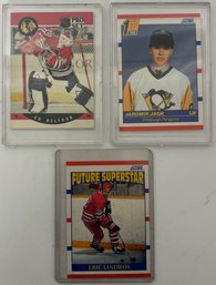 Lot Of 3 90's Rookie Hockey Cards