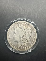 1882 Morgan Silver Dollar