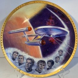 Hamiltons Collection USS Enterprise Collectors Plate