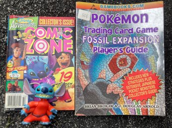 Disney Comic Zone, Pokemon Trading Card Game Players Guide,  Lilo No Stitch.