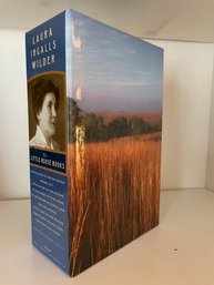 The Little House Books By Laura Ingalls Wilder , Two Books Slipcase Set . Library Of America. (B43)