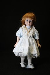 Vintage 1989 Mann Porcelain Doll No. 383 With Stand