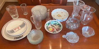 Miscellaneous Glassware Lot
