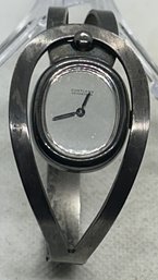 Superb Vintage Modernist SOLID SILVER Cortland 'Seventeen' Mechanical Wristwatch