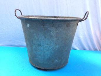 Galvanized Handled Bucket #3