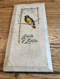 Sweet Little Book Smile A Little The Hayes Lithographing Company Buffalo NY  1910