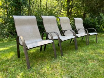 Four Lawn Chairs