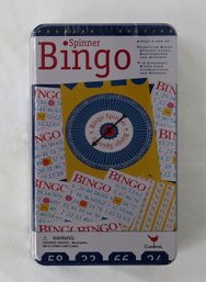 'Spinner Bingo' Game #1059-Premier Ed. Collectible Tin-Cardinal-2001-New/Sealed