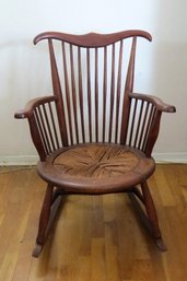 A # 292 Mid To Late 19th Century Rocker By F. H. Conant's Sons, New York