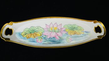 Bavarian Lotus Flower Serving Dish