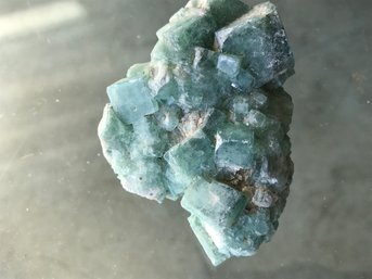 Genuine Green Fluoride Crystal From Madagascar , 1/2 LB