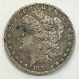 1882 One Dollar USA Silver Coin