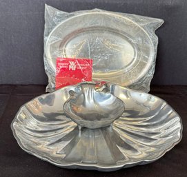 A Pair Of Entertaining Items - Wilton Armatel Shell Chip & Dip