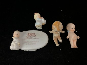 Precious Moments And Ceramic Baby Figurines