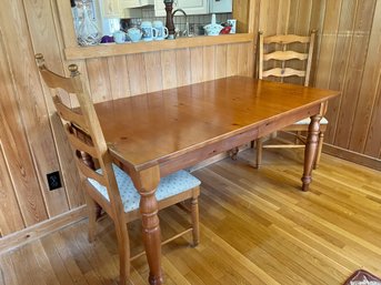 Solid Wood Dining Table & Chairs