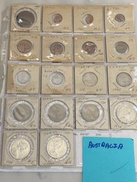 Seventeen Coins From Australia