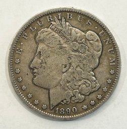 1890 One Dollar USA Silver Coin
