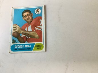 George Mira San Fransisco 49ers  Collector Card