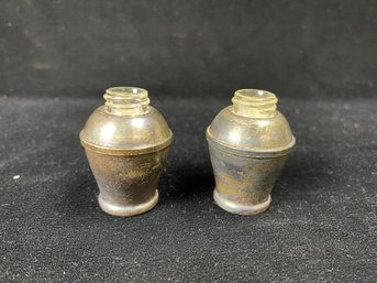Sterling Weighted Shakers With No Tops