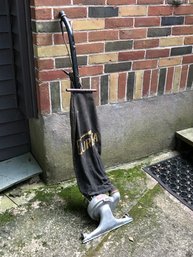 Rare 1923 Eureka Polished Aluminum Stick Vacuum