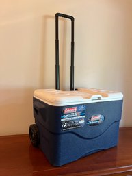 Coleman Wheeled Extreme 5 - 50 Quart Cooler On Wheels