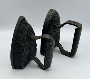 2 Antique Irons
