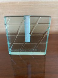 Modernistic Ar Glass Bud Vase.