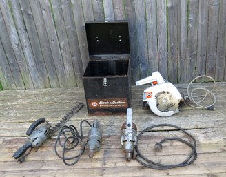 Vintage Power Tool Lot - Working