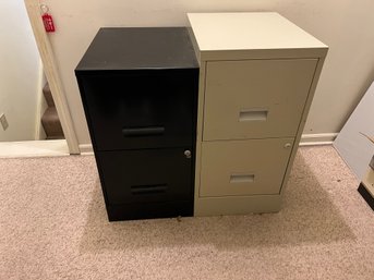 Pair Of Small File Cabinets