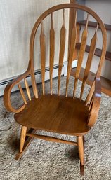 Solid Oak Rocker