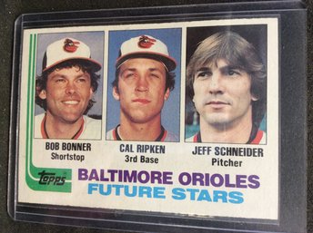 1982 Topps Cal Ripken Jr. Rookie - K