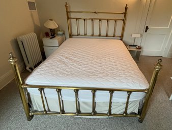 Queen Size Brass Bed