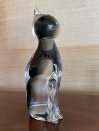 Art Glass Cat. 9' Tall