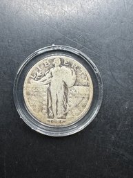 1925 Standing Liberty Silver Quarter