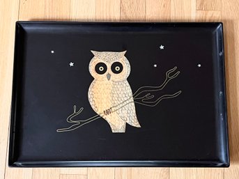 MCM Couroc Owl Tray