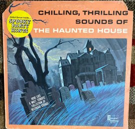 CHILLING THRILLING SOUNDS OF THE HAUNTED HOUSE  - 1964 LP  - Walt Disney Vinyl Record