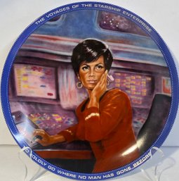 Hamilton Collection Uhura Collectors Plate