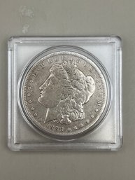 1888-O Morgan Silver Dollar In Plastic Case