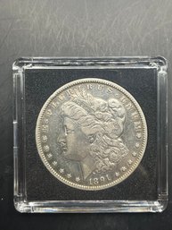 1891-O Morgan Silver Dollar