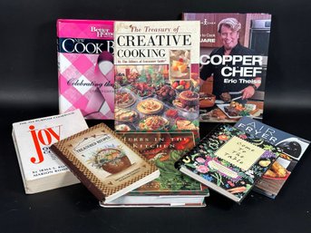 An Assortment Of Cookbooks