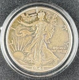 1941-D Walking Liberty Silver Half Dollar