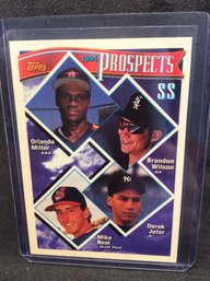 1994 Topps Prospects Derek Jeter Rookie - K