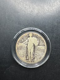 1926 Standing Liberty Silver Quarter