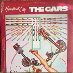 THE CARS  - HEARTBEAT CITY -  VINYL RECORD LP - 1984 ELEKTRA 60296-1 - VERY GOOD CONDITION