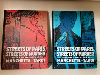 The Streets Of Paris Streets Of Murder. 2 Volumes Fantagraphcis Book. (B48)